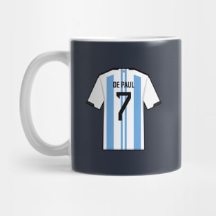 De Paul World Cup 2022 Champion Jersey Mug